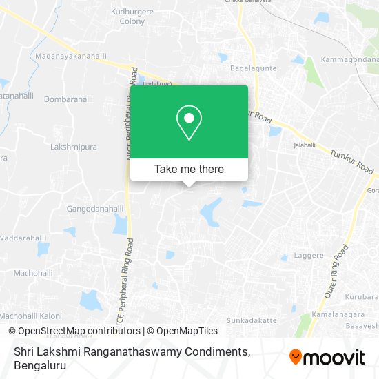 Shri Lakshmi Ranganathaswamy Condiments map