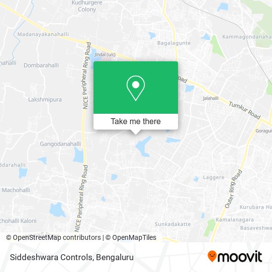 Siddeshwara Controls map