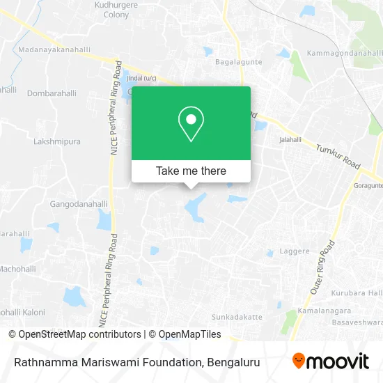 Rathnamma Mariswami Foundation map