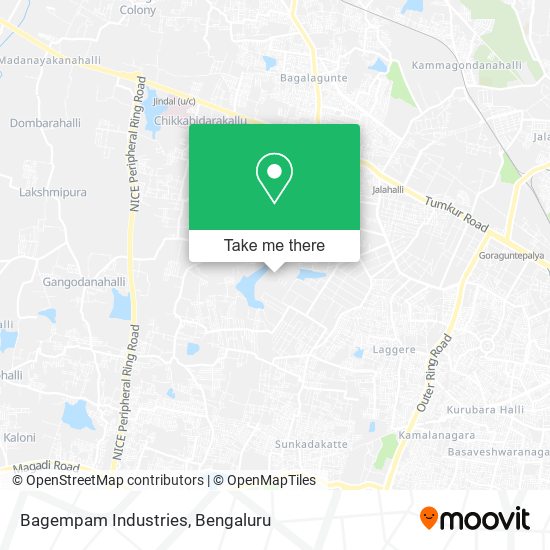 Bagempam Industries map