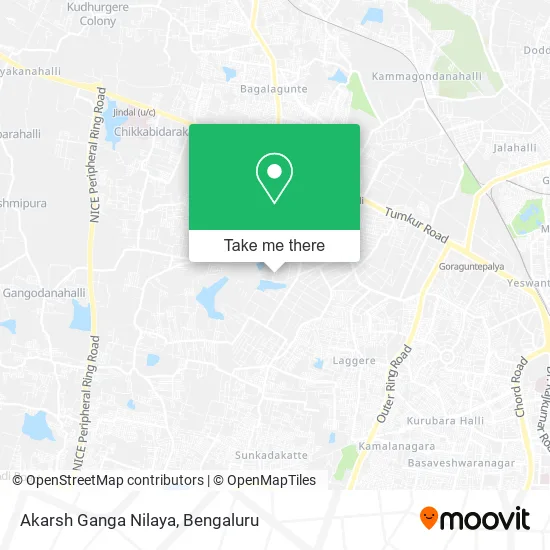 Akarsh Ganga Nilaya map