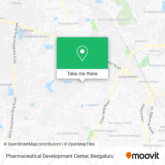 Pharmaceutical Development Center map