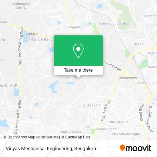 Vinyas Mechanical Engineering map