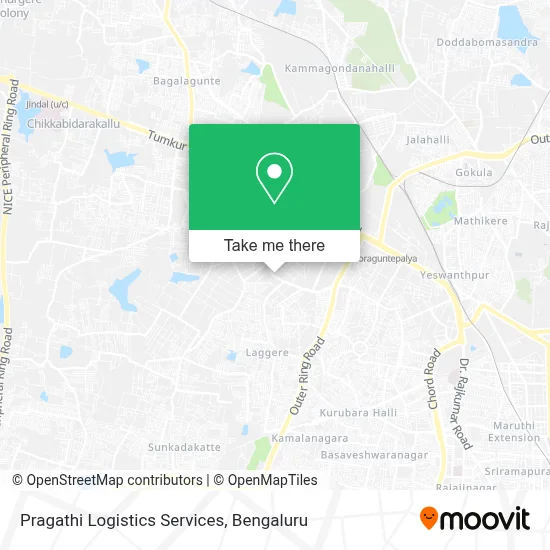 Pragathi Logistics Services map