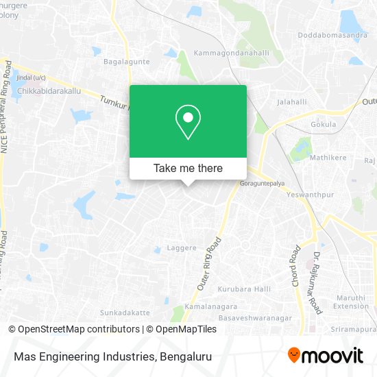 Mas Engineering Industries map