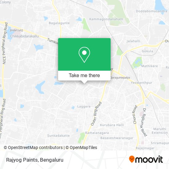 Rajyog Paints map