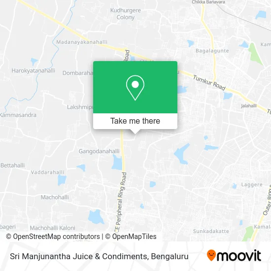 Sri Manjunantha Juice & Condiments map