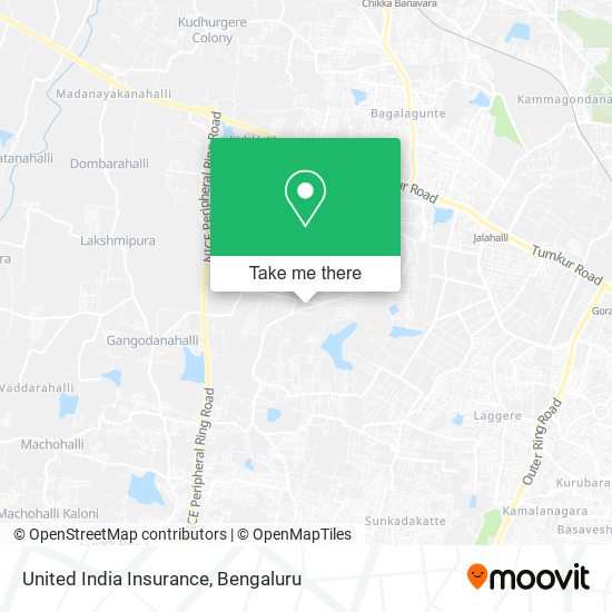 United India Insurance map