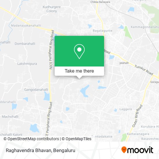 Raghavendra Bhavan map