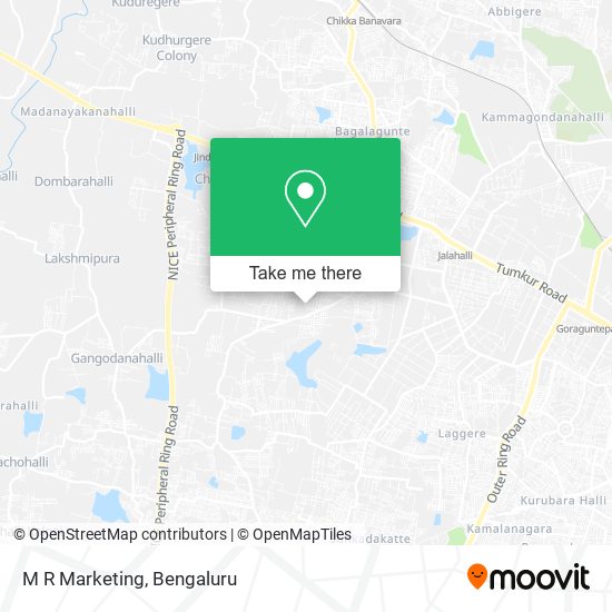 M R Marketing map