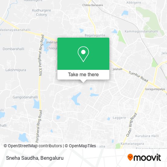 Sneha Saudha map