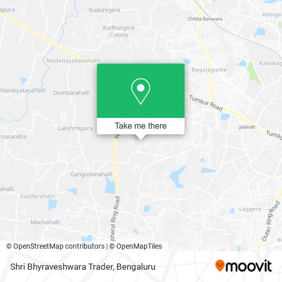 Shri Bhyraveshwara Trader map