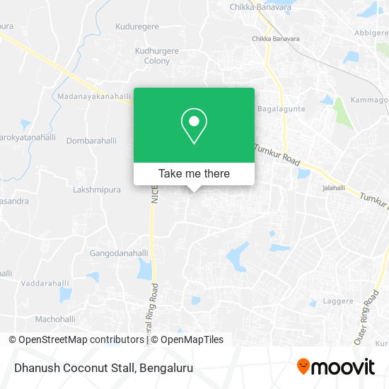 Dhanush Coconut Stall map