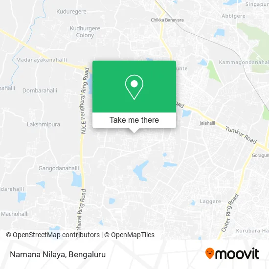 Namana Nilaya map