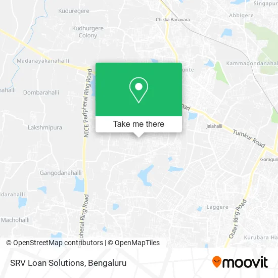 SRV Loan Solutions map