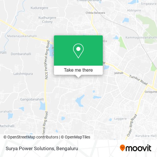 Surya Power Solutions map