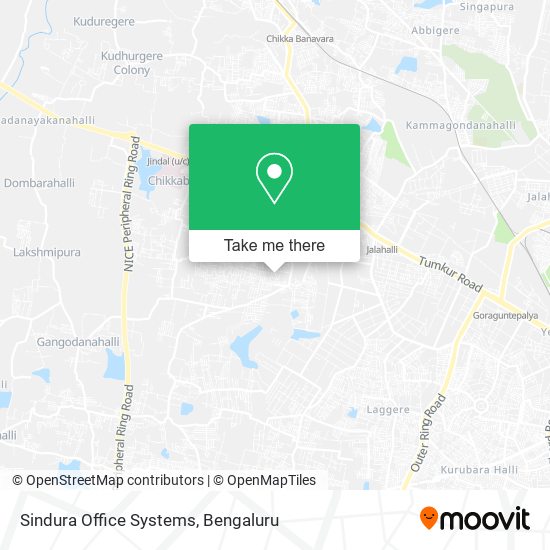 Sindura Office Systems map