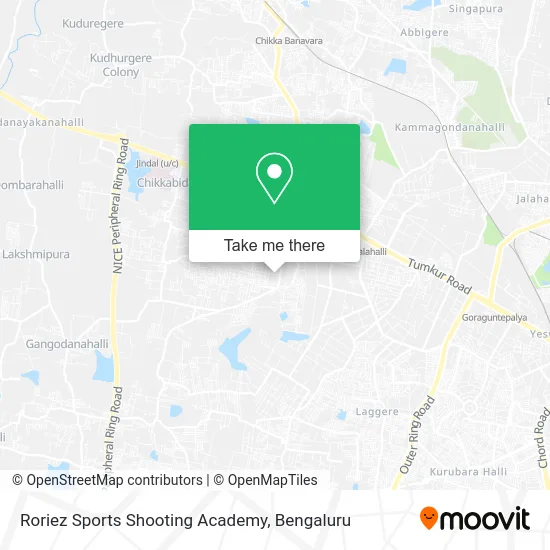 Roriez Sports Shooting Academy map