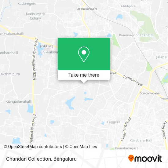Chandan Collection map