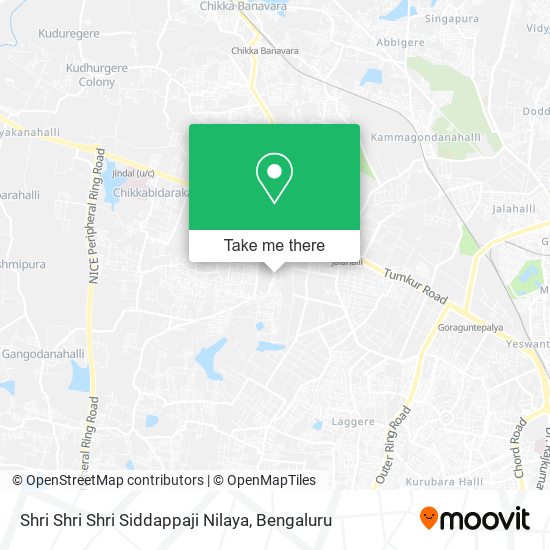 Shri Shri Shri Siddappaji Nilaya map