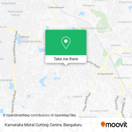 Karnataka Metal Cutting Centre map