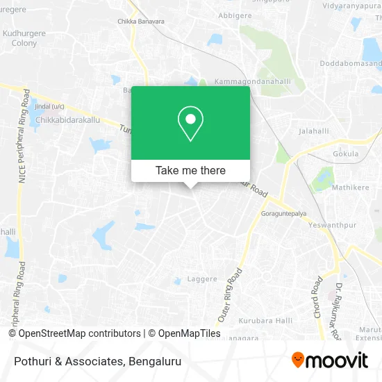 Pothuri & Associates map