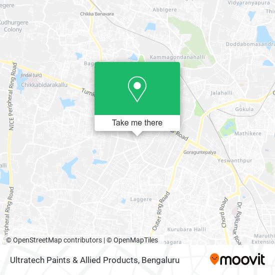 Ultratech Paints & Allied Products map