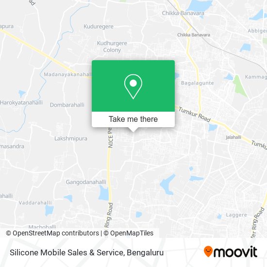 Silicone Mobile Sales & Service map