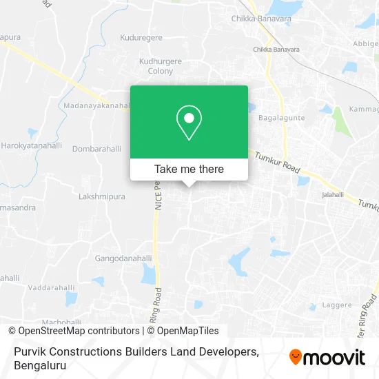 Purvik Constructions Builders Land Developers map