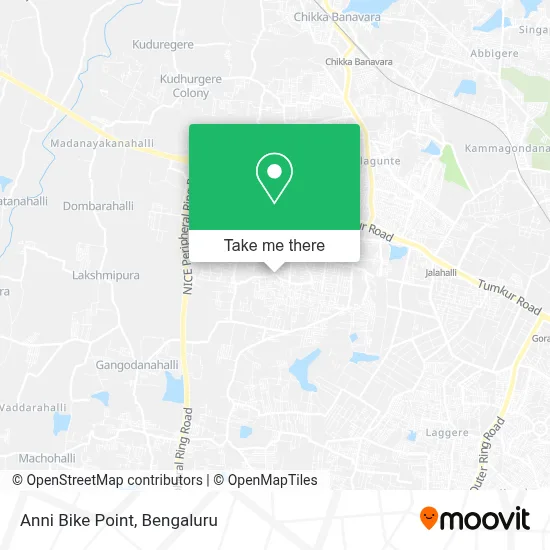 Anni Bike Point map