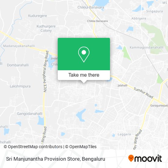 Sri Manjunantha Provision Store map