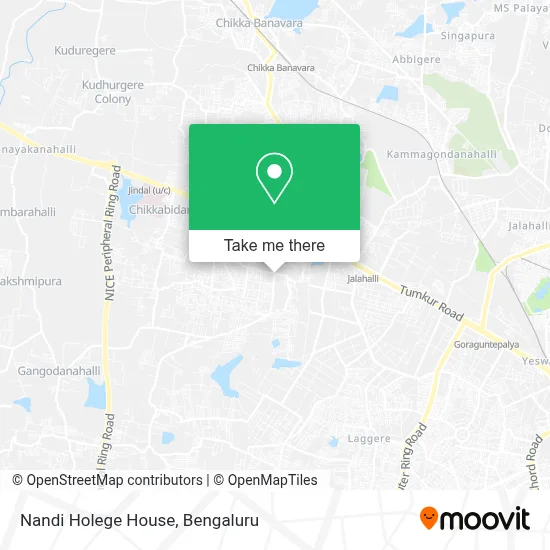 Nandi Holege Mane map