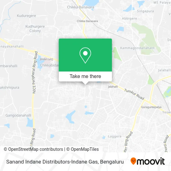 Sanand Indane Distributors-Indane Gas map