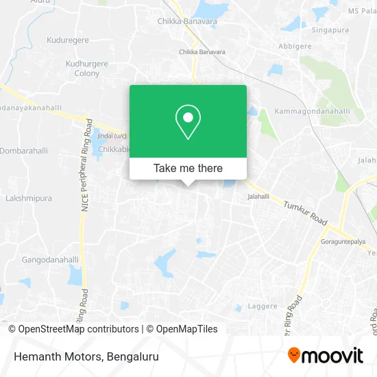 Hemanth Motors map
