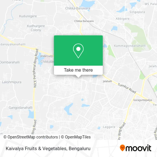 Kaivalya Fruits & Vegetables map