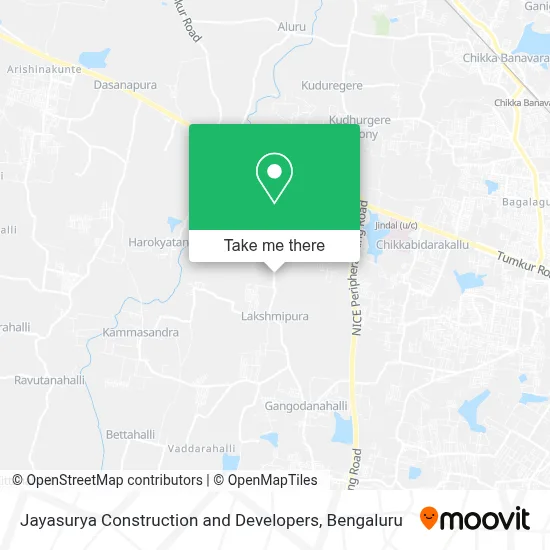 Jayasurya Construction & Developers map