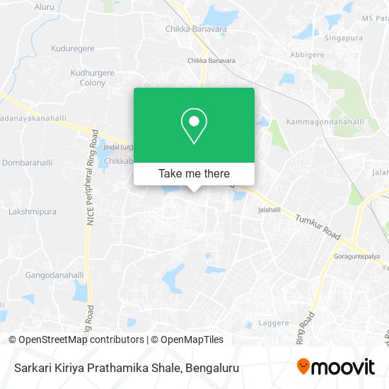 Sarkari Kiriya Prathamika Shale map