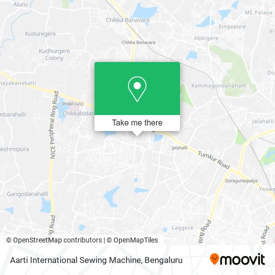 Aarti International Sewing Machine map