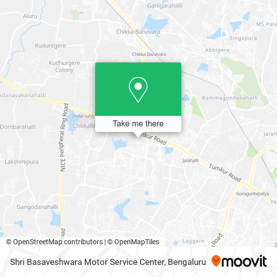 Shri Basaveshwara Motor Service Center map