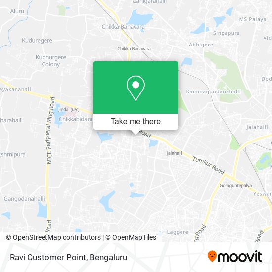 Ravi Customer Point map