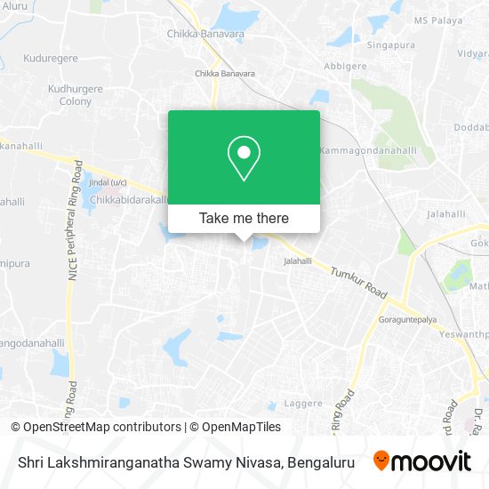 Shri Lakshmiranganatha Swamy Nivasa map