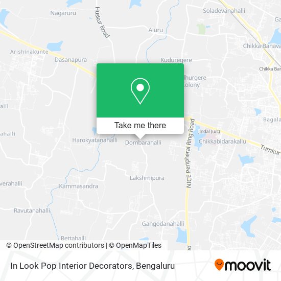 In Look Pop Interior Decorators map