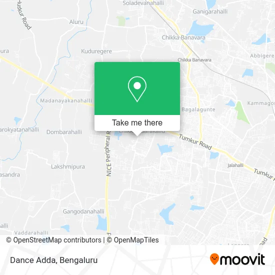 Dance Adda map