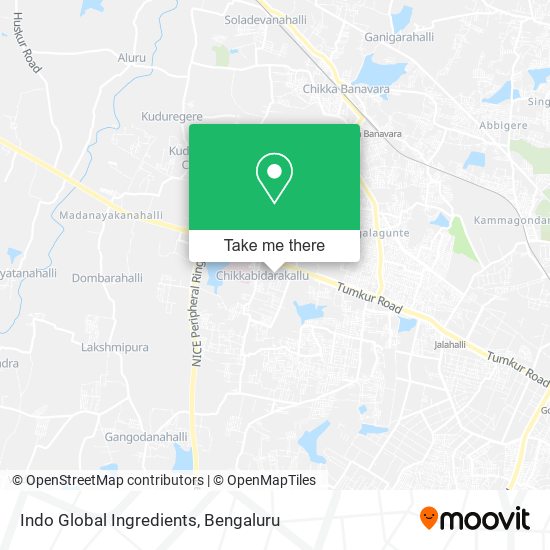 Indo Global Ingredients map