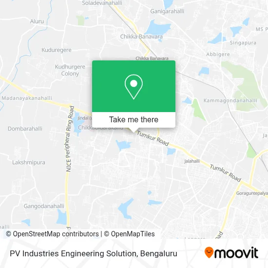 PV Industries Engineering Solution map