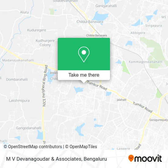 M V Devanagoudar & Associates map