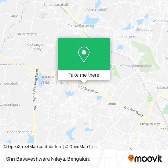 Shri Basaveshwara Nilaya map