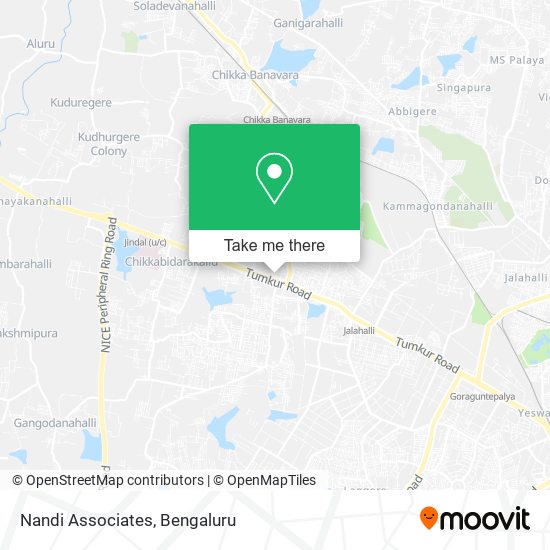 Nandi Associates map