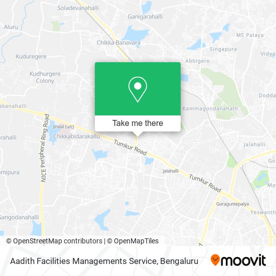 Aadith Facilities Managements Service map