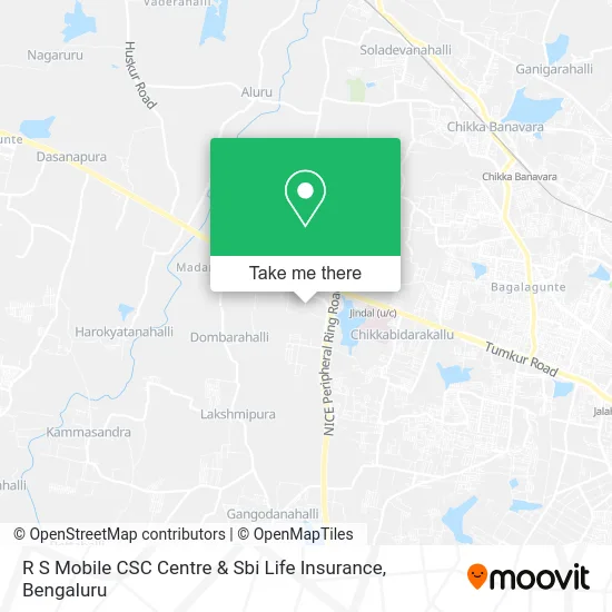 R S Mobile CSC Centre & Sbi Life Insurance map